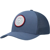 Casquette Travis Mathew Navy The Patch Trucker Snapback pour homme