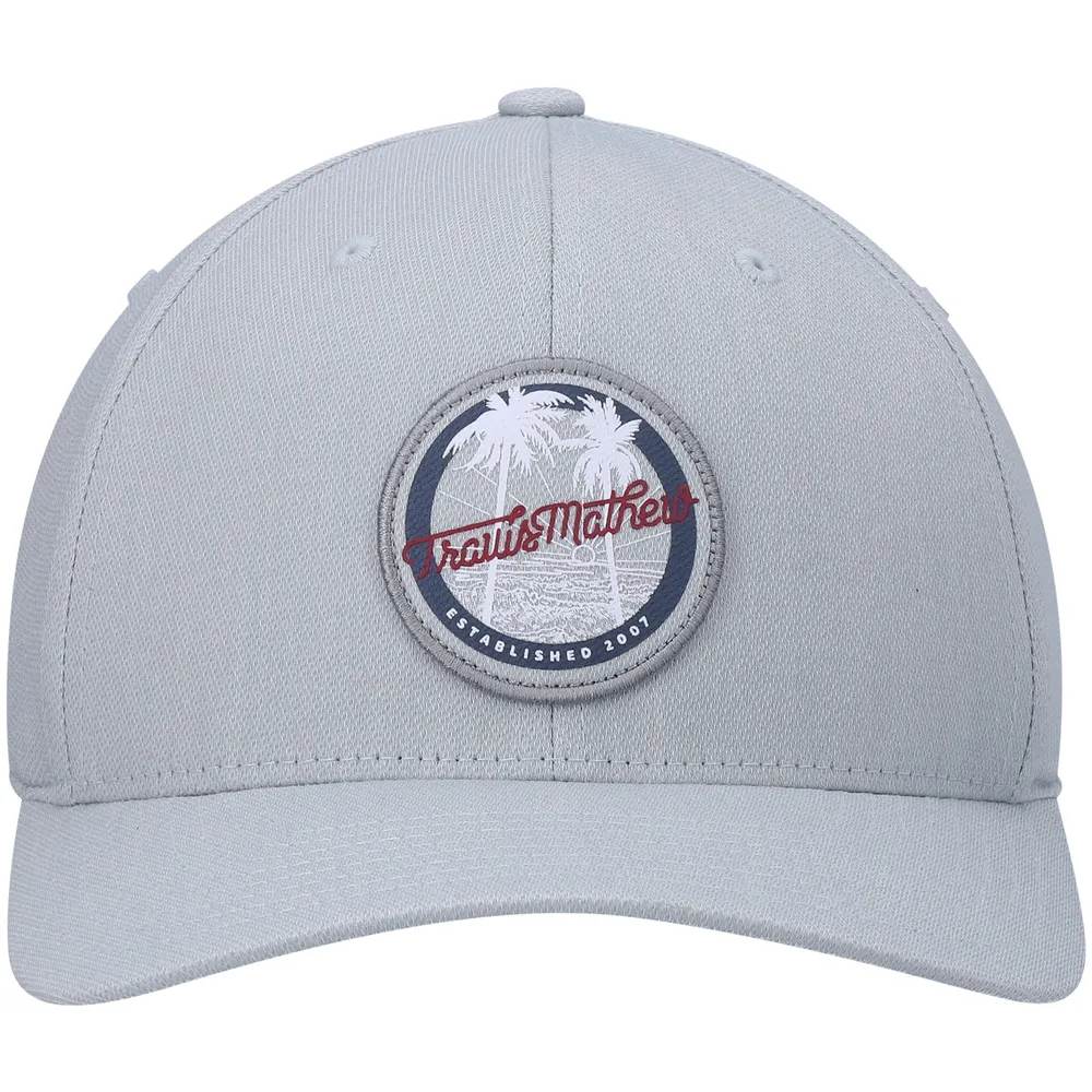 Casquette TravisMathew Home Free Flex grise pour hommes