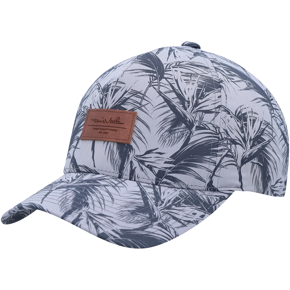 Men's TravisMathew Gray Spicy Marg Adjustable Hat