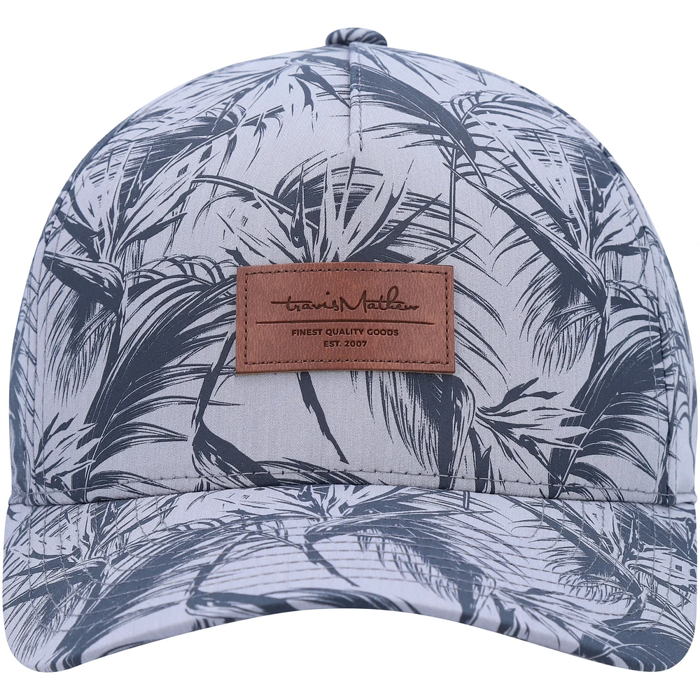 Men's TravisMathew Gray Spicy Marg Adjustable Hat