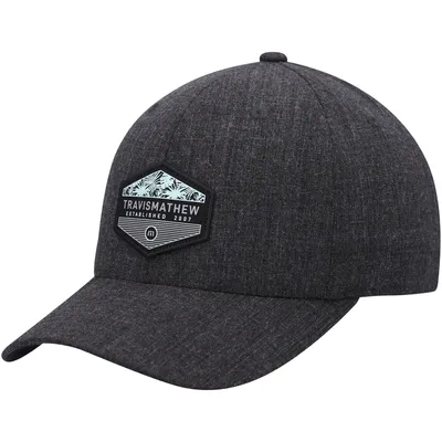 TravisMathew Sawing Logs Snapback Hat - Heather Black