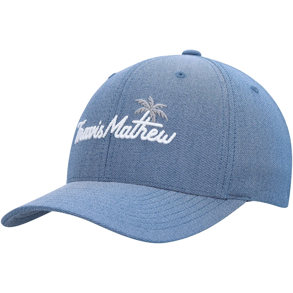 Men's TravisMathew Heather Royal Bay Islands Snapback Hat