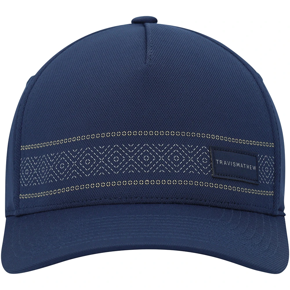 Men's TravisMathew Navy Better Views Flex Hat