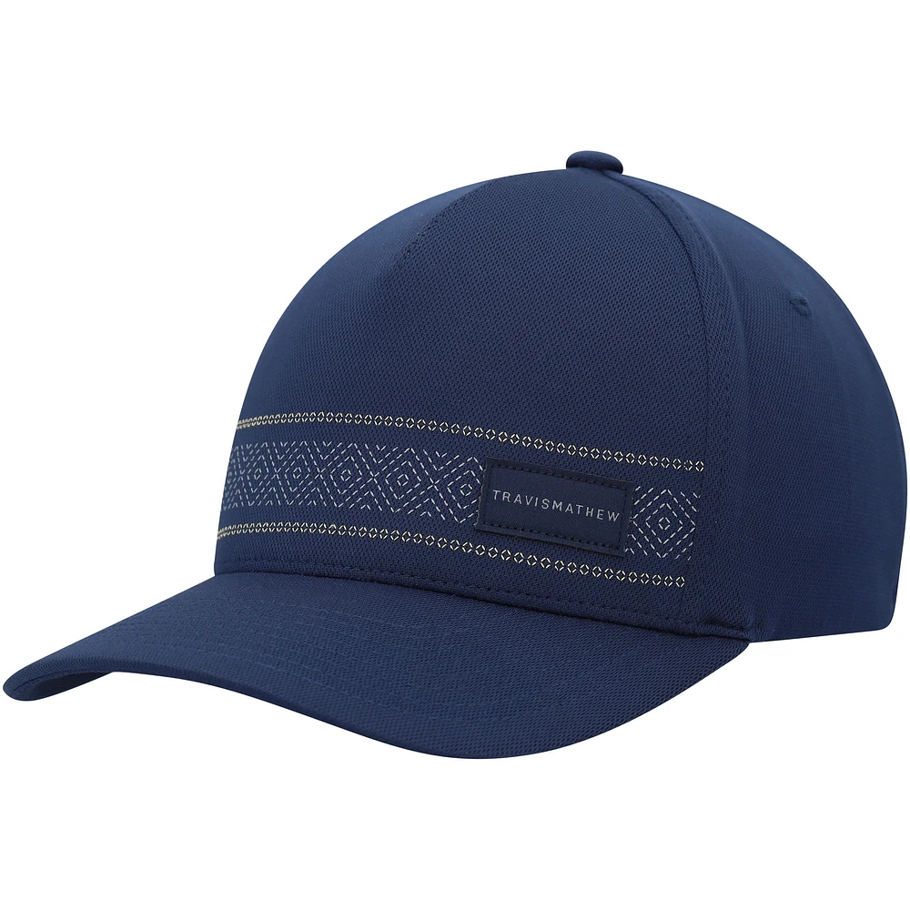 Men's TravisMathew Navy Better Views Flex Hat