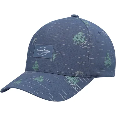 TravisMathew Match Point Trucker Snapback Hat - Navy