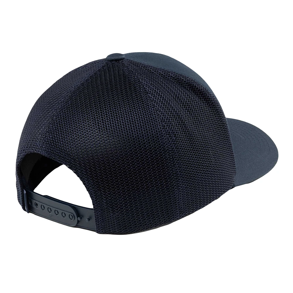 Casquette réglable TravisMathew Navy The Patch Floral Trucker pour hommes