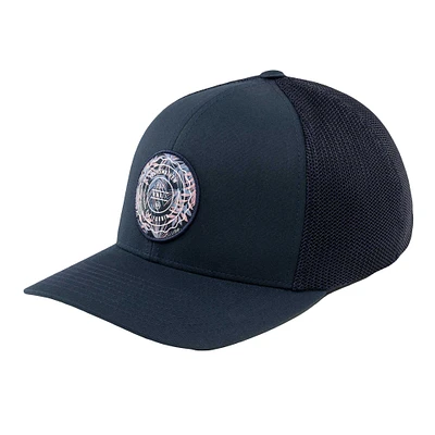 Casquette réglable TravisMathew Navy The Patch Floral Trucker pour hommes