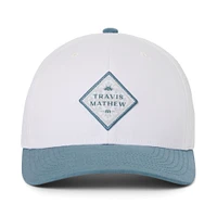 Men's  White Travis Mathew Base Fare Adjustable Hat