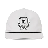 Casquette ajustable Travis Mathew blanche pour homme, préférée des locaux
