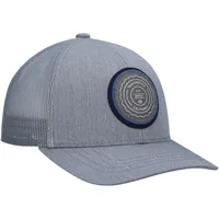 Youth TravisMathew Heathered Gray The Patch Trucker Snapback Hat