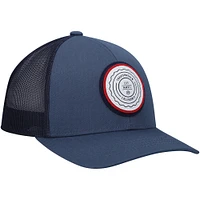 Casquette Snapback TravisMathew bleu marine The Patch Trucker pour jeune