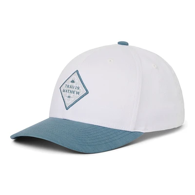 Youth  White Travis Mathew Base Fare Adjustable Hat