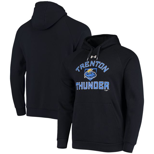 Under Armour Trenton Thunder Pull à capuche en molleton raglan toute la journée pour homme Noir