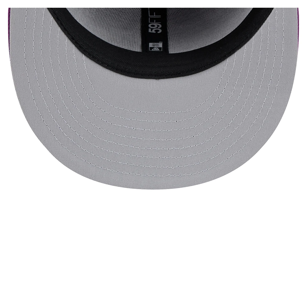 Casquette ajustée violette Tri-City Dust Devils Copa de la Diversión 59FIFTY New Era pour homme