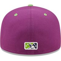 Men's New Era Purple Viñeros De Tri-City Copa La Diversion 59FIFTY Fitted Hat