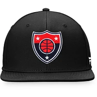 Casquette Snapback Tri-State Core noire Fanatics pour hommes