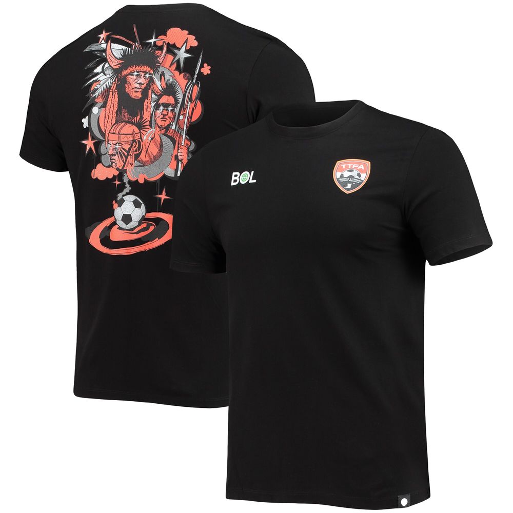 Men's Black Trinidad and Tobago National Team Warrior Star T-Shirt