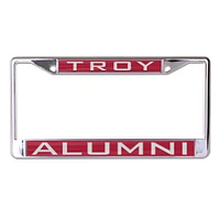 WinCraft Troy University Trojans S/L Alumni License Plate Frame