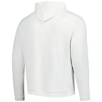 Men's Peter Millar  White Truist Championship Pine Performance Raglan Pullover Hoodie