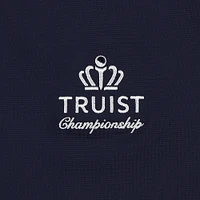 Men's Under Armour  Navy Truist Championship Fusion Ottoman Raglan Quarter-Zip Pullover