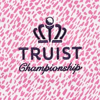 Women's FootJoy  Pink Truist Championship ProDry Printed Sleeveless Polo