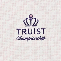 Women's Under Armour  Pink Truist Championship Drive Clubhouse Grid Sleeveless Polo