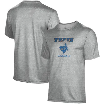 Tufts University Jumbos ProSphere Baseball T-Shirt - Gray