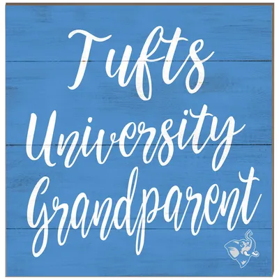 Tufts University Jumbos 10'' x 10'' Grandparent Plaque