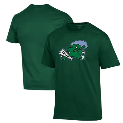 Men's Champion Green Charlotte 49ers Jersey Long Sleeve T-Shirt