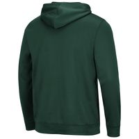 Men's Colosseum Green Tulane Wave Lantern Pullover Hoodie