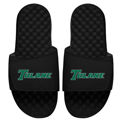 Tulane Green Wave ISlide Wordmark Slide Sandals