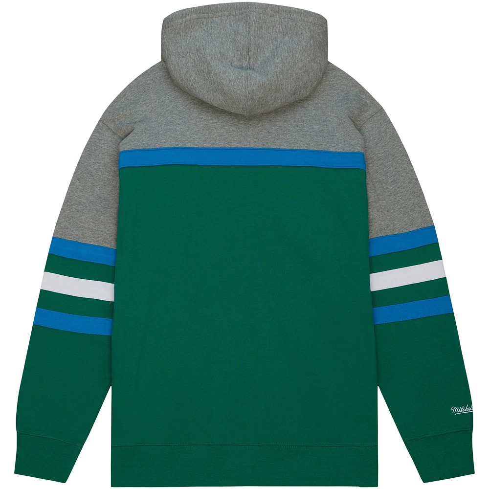 Sweat à capuche vert Tulane Green Wave Head Coach Mitchell & Ness pour hommes