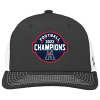 Casquette de camionneur ajustable pour hommes Zephyr anthracite/blanc Tulane Green Wave 2022 AAC Conference Champions Locker Room