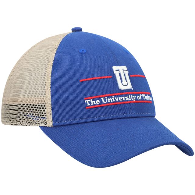 Casquette The Game Royal Tulsa Golden Hurricane Split Bar Trucker réglable pour homme