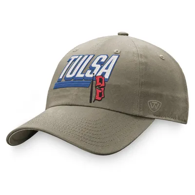 Casquette ajustable Kaki Tulsa Golden Hurricane Slice Top of the World pour homme