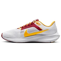 Chaussure de running Nike Tuskegee Golden Tigers Zoom Pegasus 40 unisexe blanche