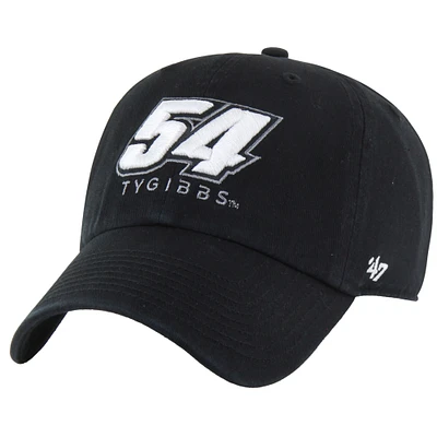 Men's '47  Black Ty Gibbs  Clean Up Adjustable Hat