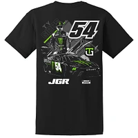 Men's Joe Gibbs Racing Team Collection Black Ty Monster Energy Car T-Shirt