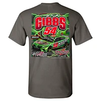 T-shirt Ty Gibbs Interstate Batteries pour homme, collection Joe Racing Team, anthracite