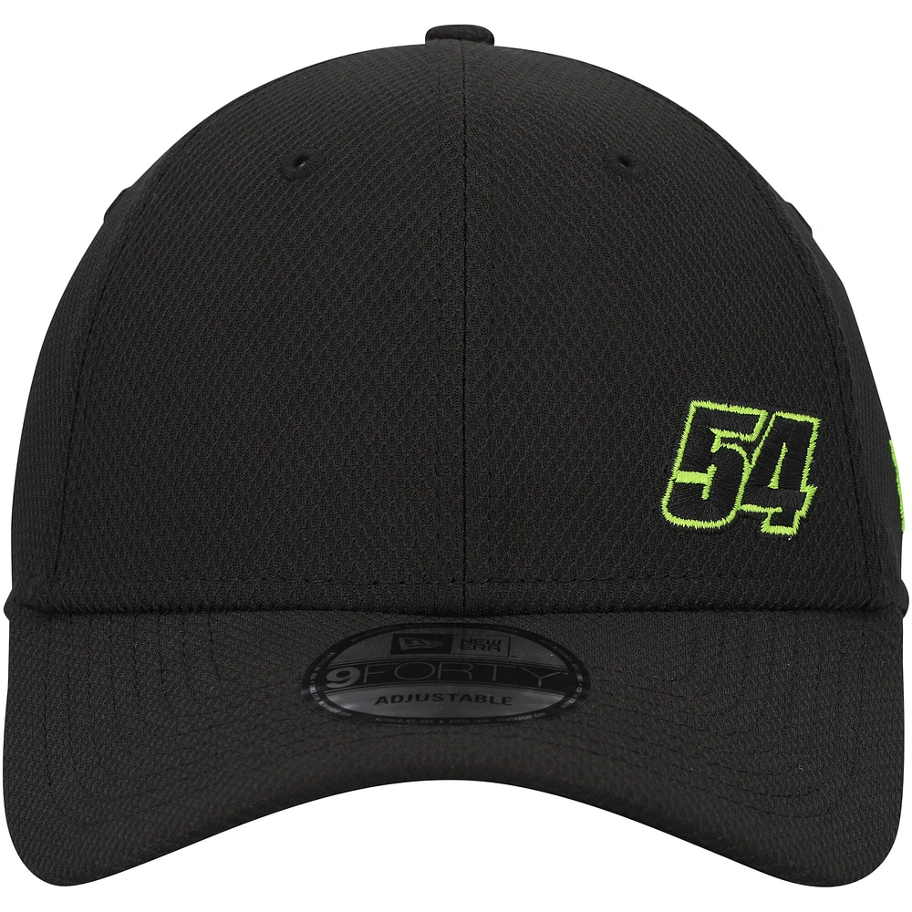 Men's New Era Black Ty Gibbs Flawless 9FORTY Snapback Hat