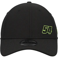 Men's New Era Black Ty Gibbs Flawless 9FORTY Snapback Hat