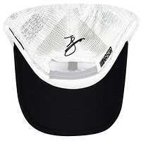 Casquette ajustable unisexe à damier Sports Black Ty Gibbs Interstate Batteries Sponsor Trucker
