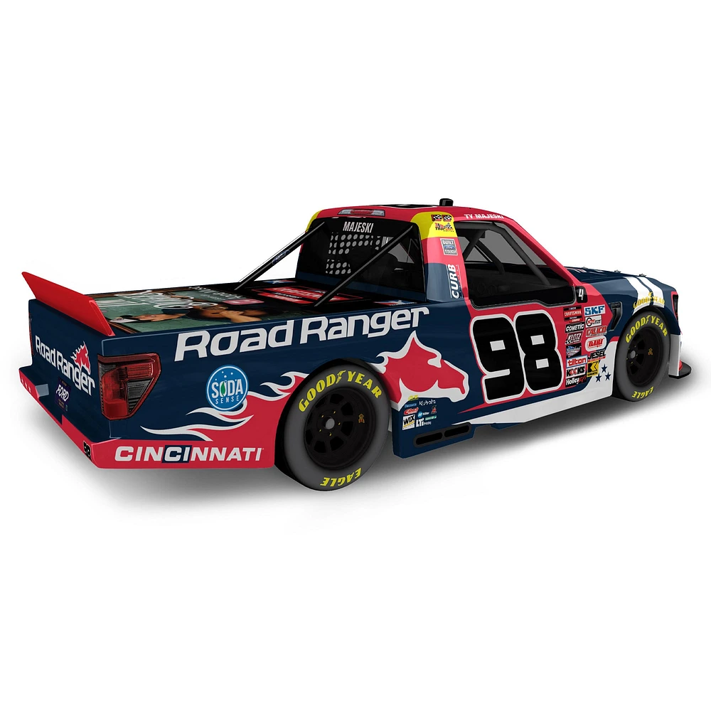 Action Racing Ty Majeski #98 Road Ranger 2024 NASCAR Craftsman Truck Series Championship Race Winner 1:64 Regular Paint Die-Cast Ford F-150