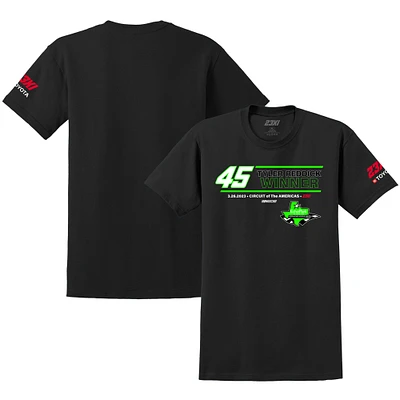 Men's 23XI Racing Black Tyler Reddick 2023 EchoPark Automotive Grand Prix Winner T-Shirt