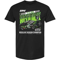 Men's 23XI Racing Black Tyler Reddick 2024 NASCAR Cup Series Regular Season Champion T-Shirt