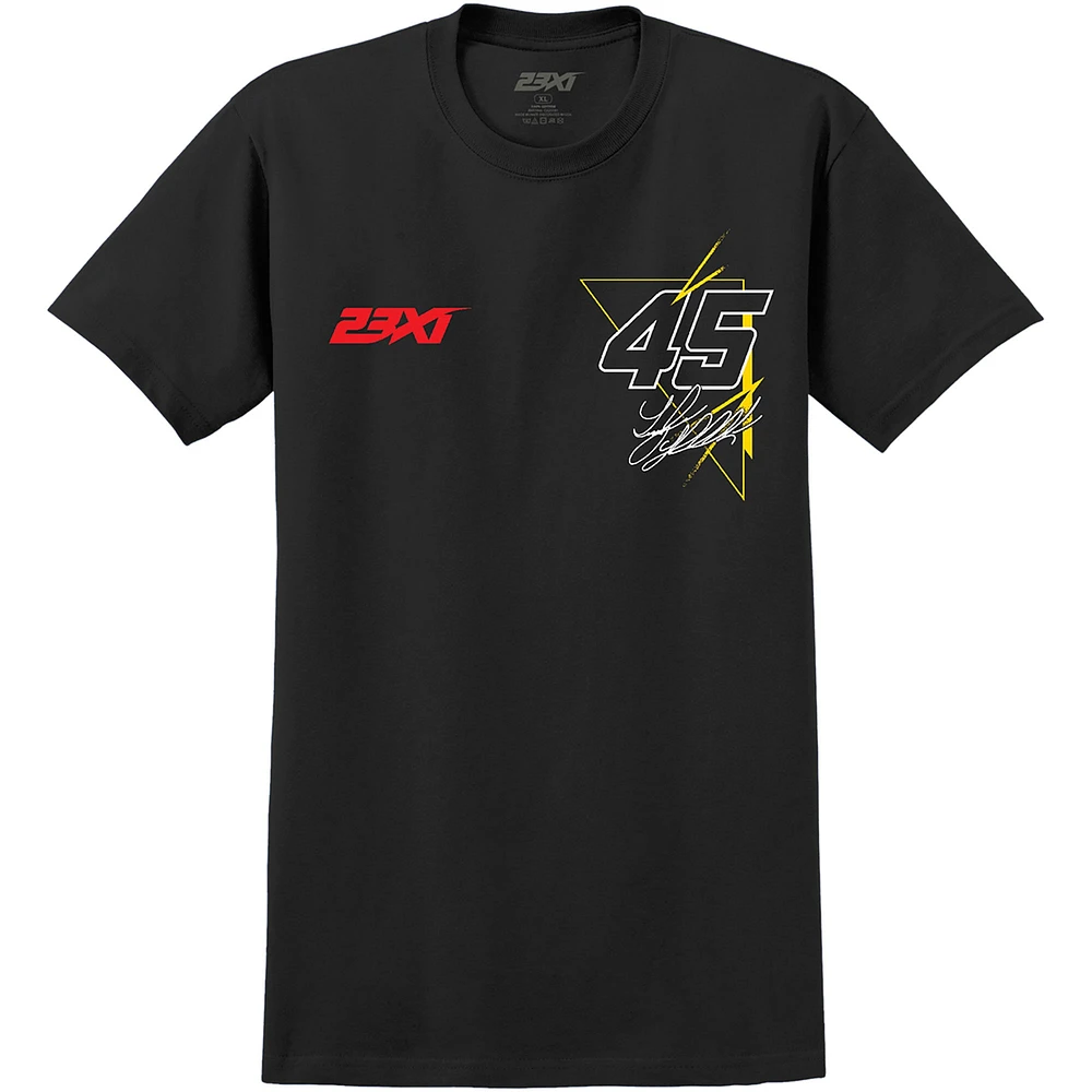 Men's 23XI Racing  Black Tyler Reddick Car T-Shirt