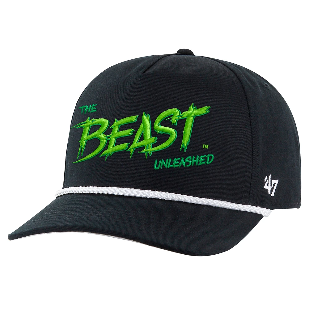 Casquette ajustable noire Tyler Reddick The Beast Triple Hit Rope Hitch pour homme '47