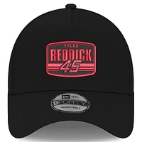 Casquette ajustable Tyler Reddick 9FORTY A-Frame Patch noire New Era pour homme