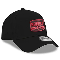 Casquette ajustable Tyler Reddick 9FORTY A-Frame Patch noire New Era pour homme