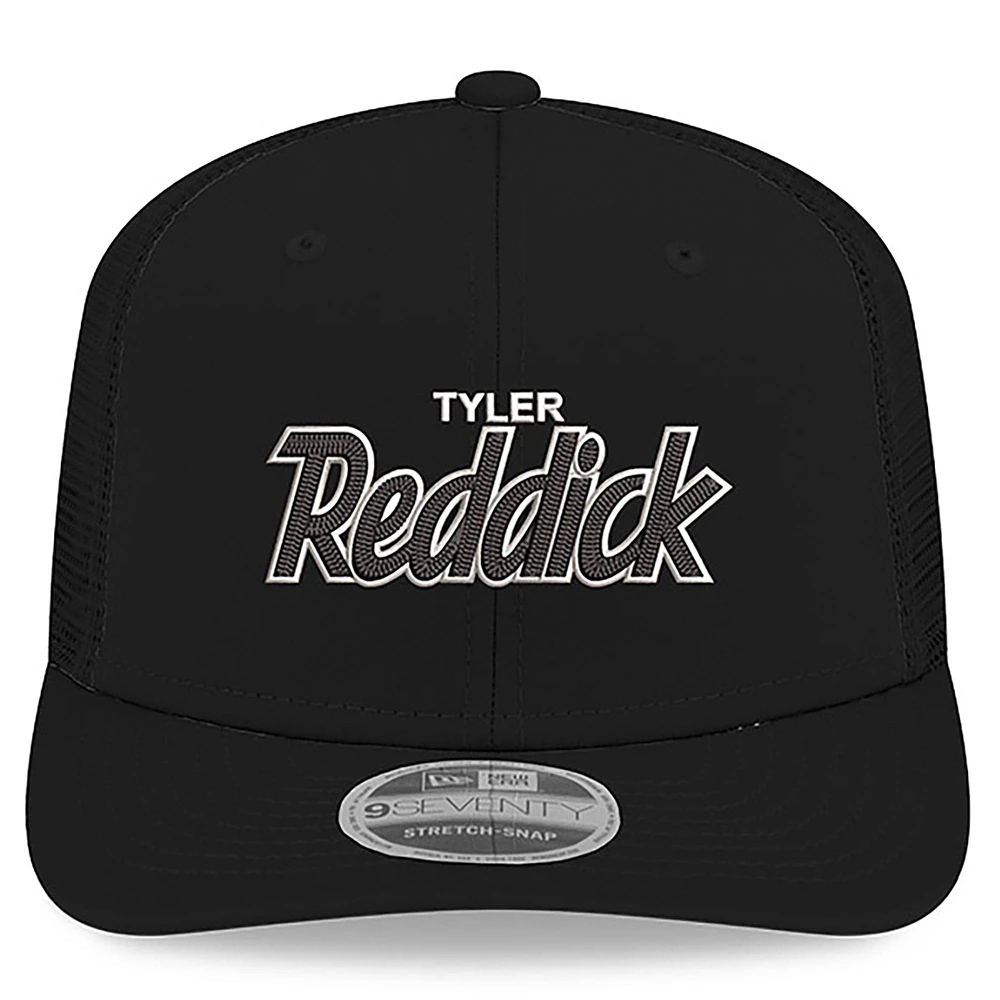 Men's New Era Black Tyler Reddick  9SEVENTY Chain Glow Stretch-Snap Hat